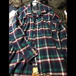 Men’s Plaid MultiColored Dress Shirt